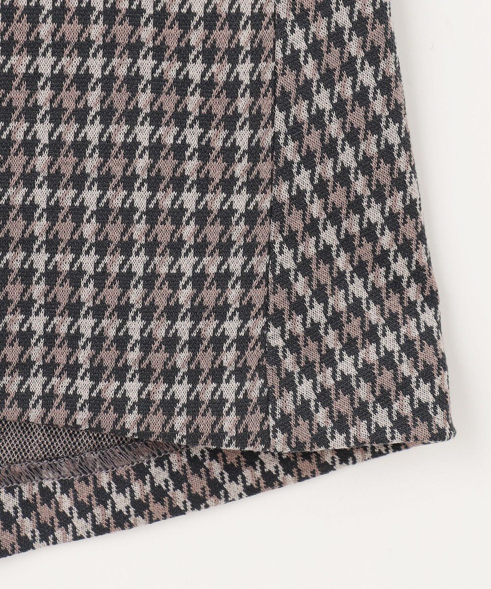 J.PRESS LADIES L ガンクラブチェック ペプラム カットソー 