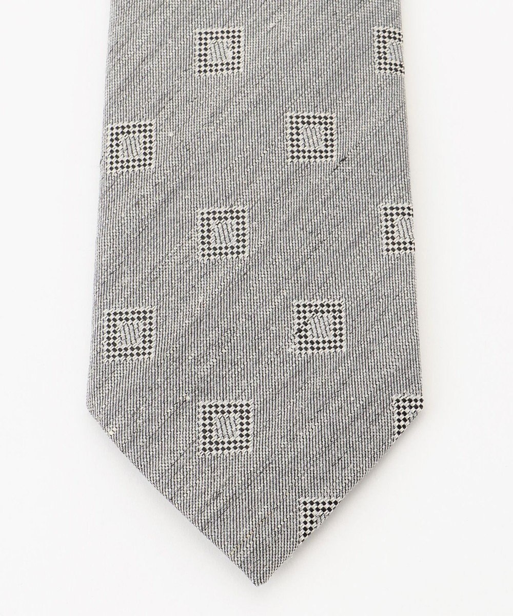JOSEPH ABBOUD 【日本縫製】シャドースクエアジャガード ネクタイ 