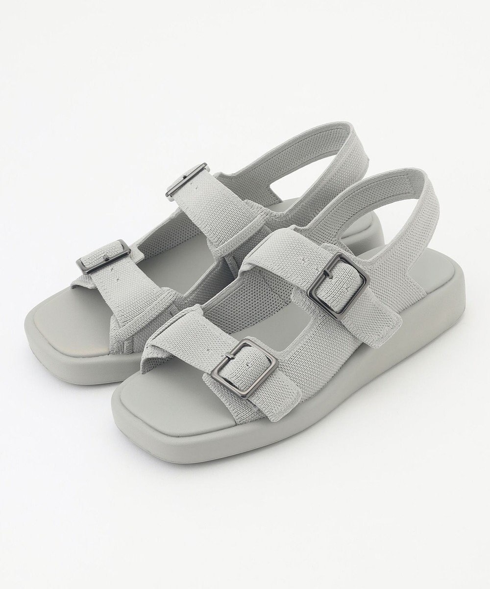 steppi 【洗える】バックルベルト サンダル 