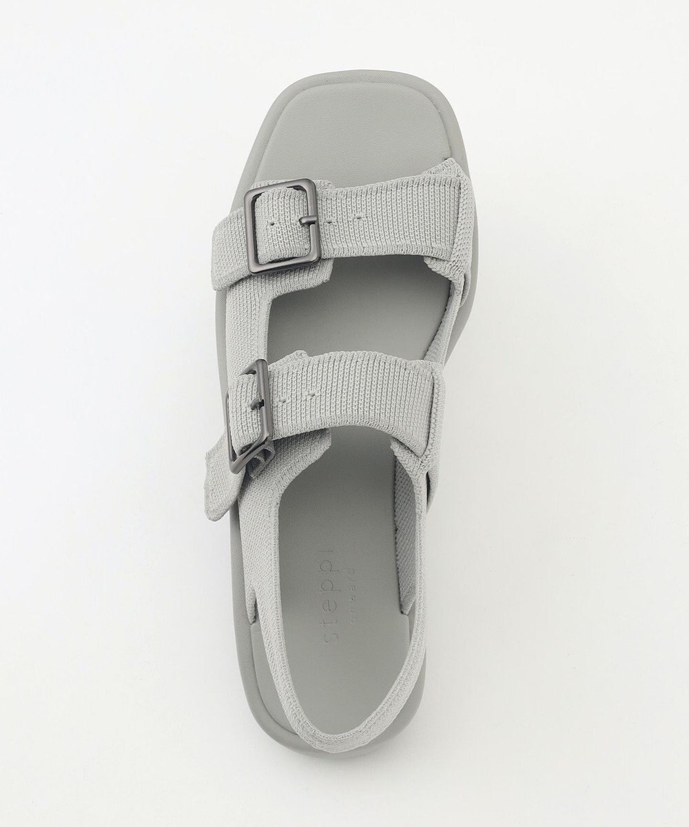 steppi 【洗える】バックルベルト サンダル 