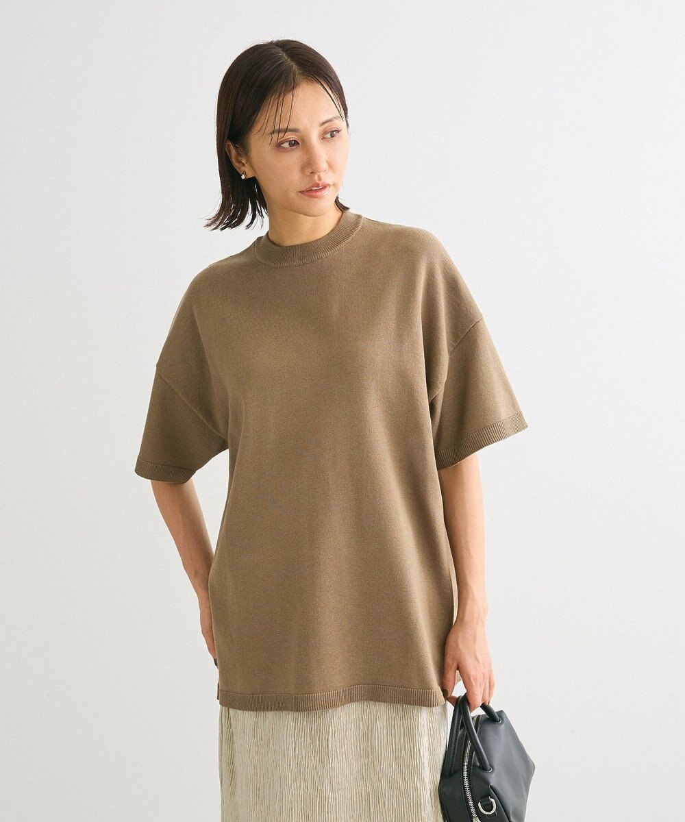 Green Parks ・ＡＮＤＳＥＡＲＣＨ　ニット５分袖プルオーバー 