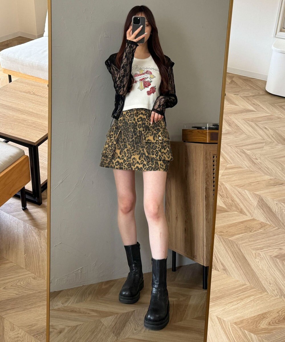 WEGO ラインストーンハートグラフィックタンク 