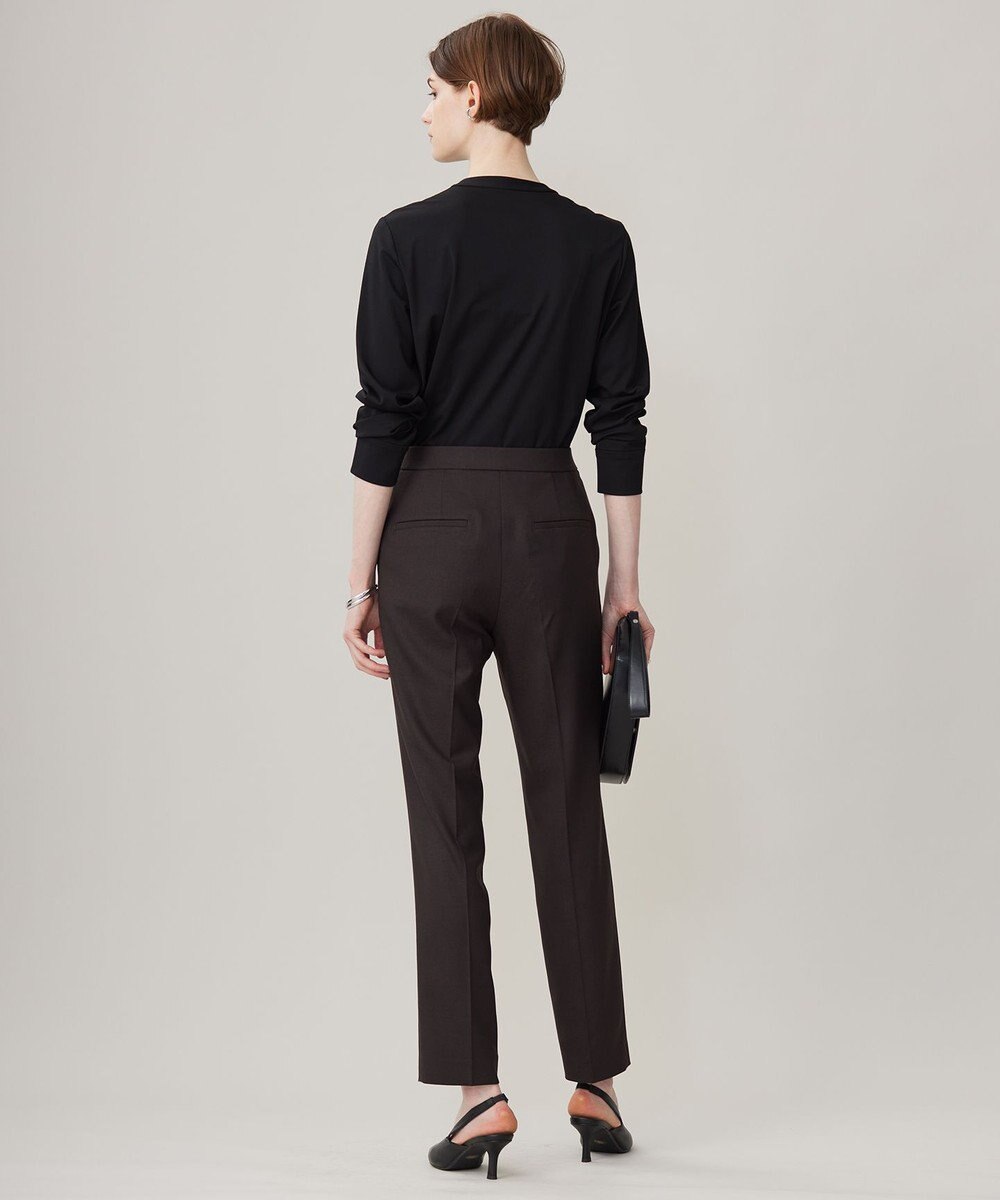 ICB 【洗える】プロヴィスウールツイル スティックパンツ 