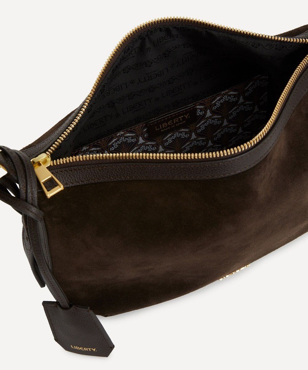 LIBERTY. アイフィス コンプトン スエード ショルダー バッグ 