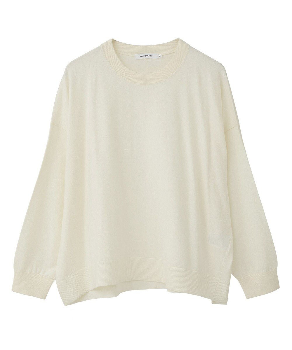 AMERICAN HOLIC バイパチルーズニットプルオーバー 
