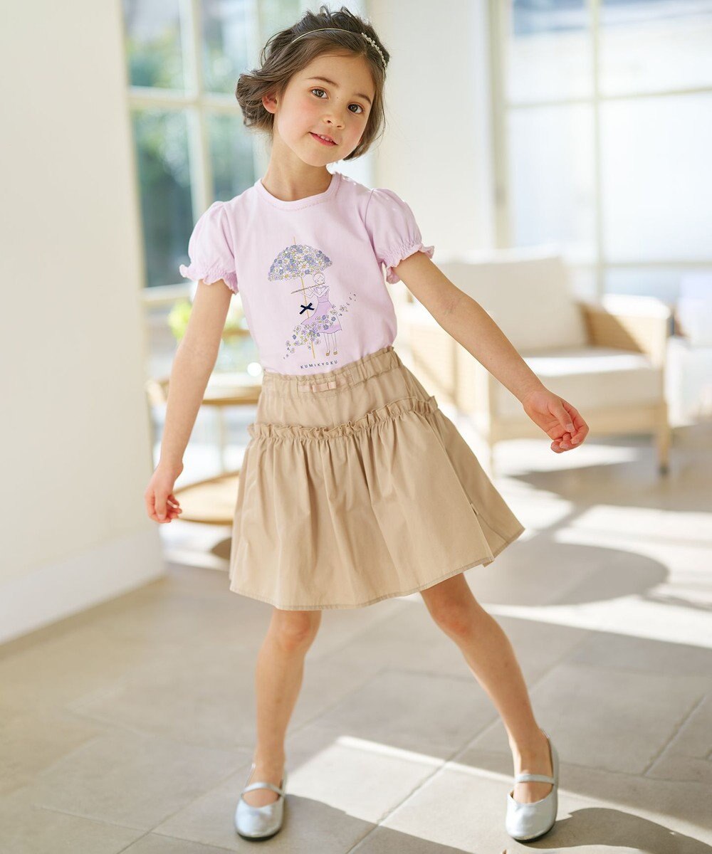 組曲 KIDS 【110-140cm】フェイクスカート キュロット 
