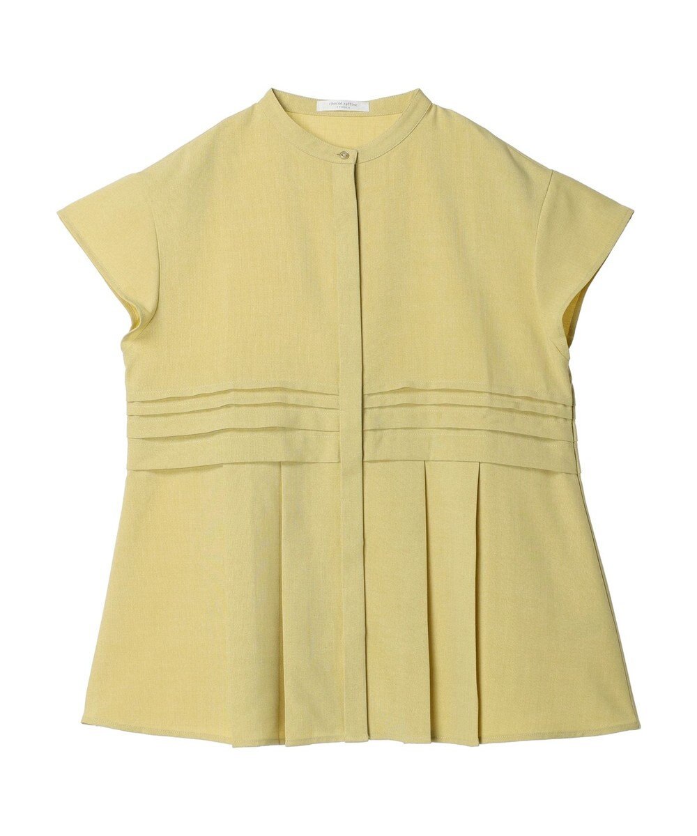 Green Parks プリーツヘムタックチュニック 