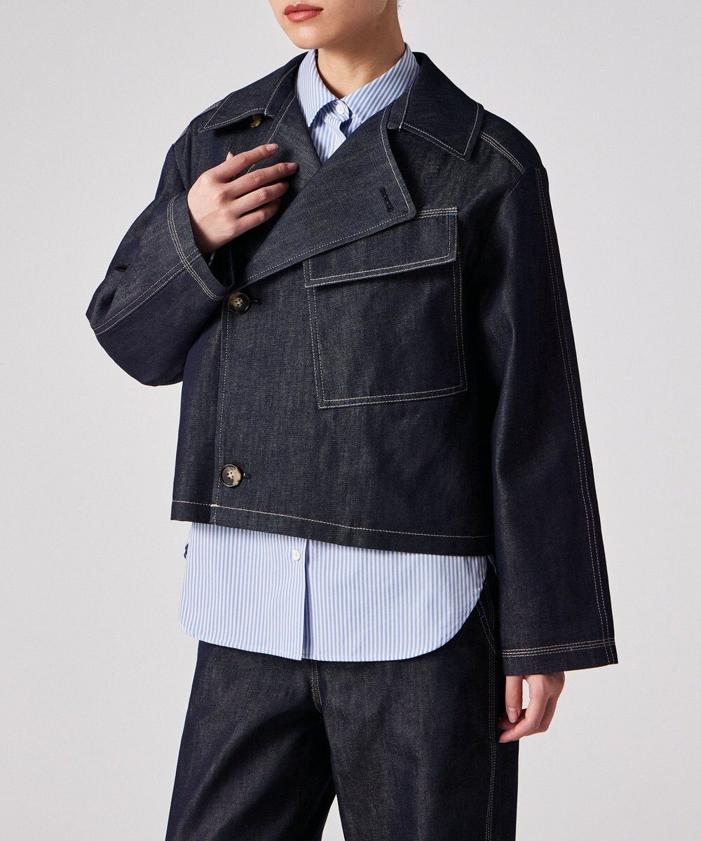 Paul Smith コントラストステッチ デニムジャケット 