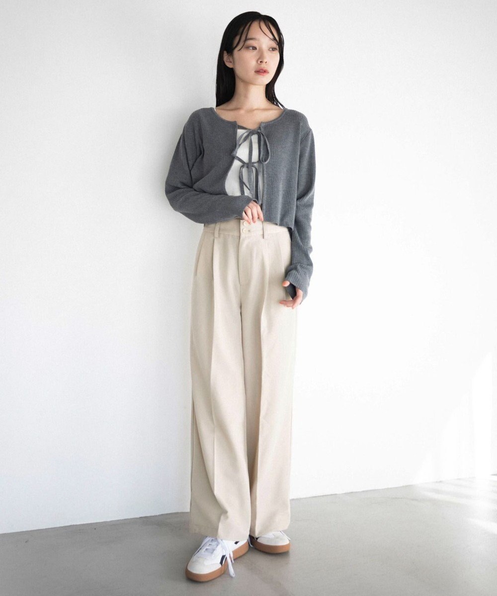 WEGO 【ユニセックス着用ITEM/SMLサイズ展開】バギースラックス 