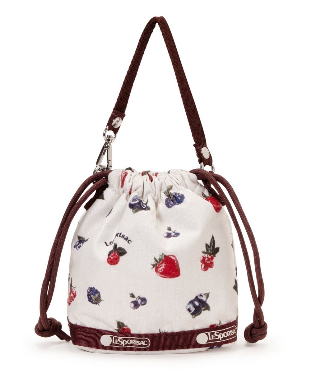 LeSportsac DRAWSTRING BUCKET CHARM/ベリーメロウACC 