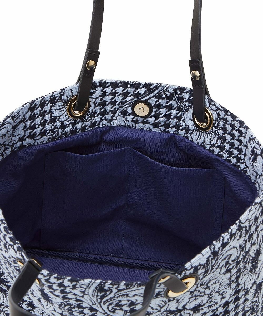 TOPKAPI 【TREASURE TOPKAPI】ジャガード生地 総柄 A4 トートバッグ 