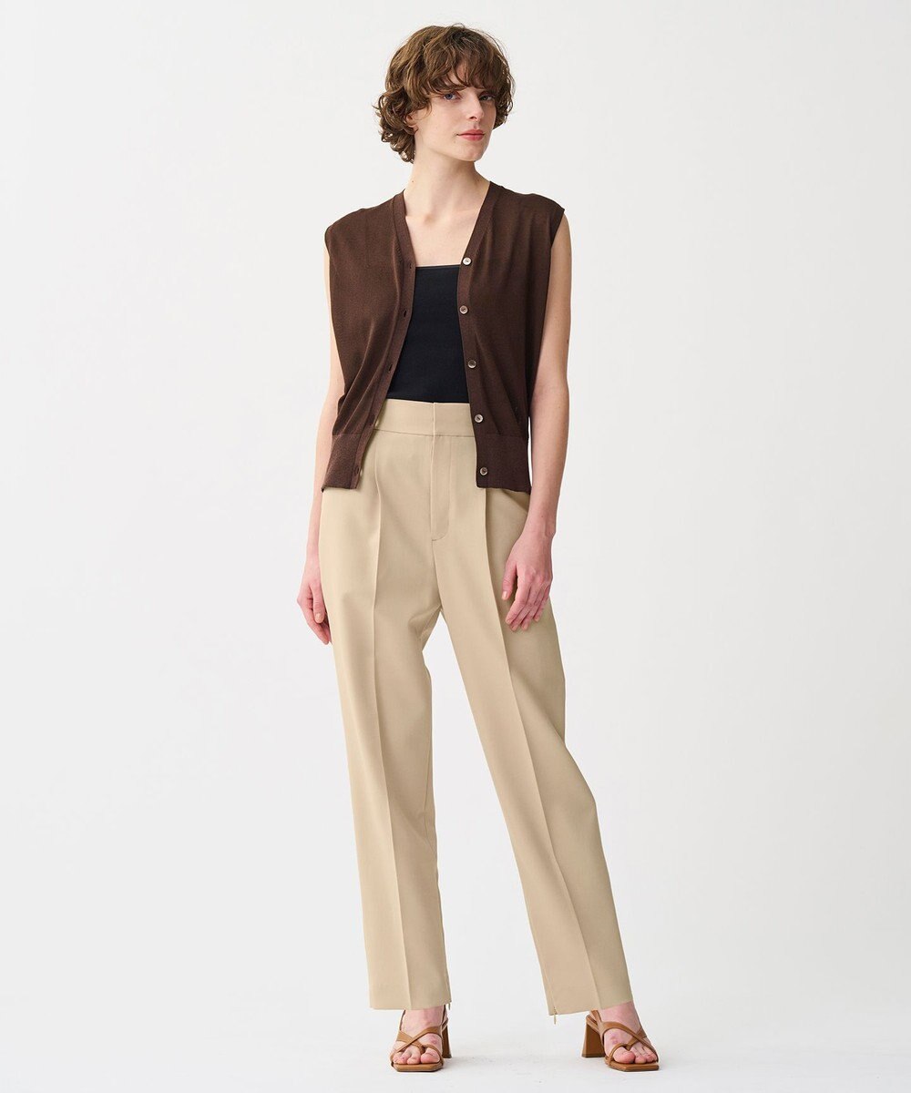 uncrave シアーニット ノースリーブベスト 