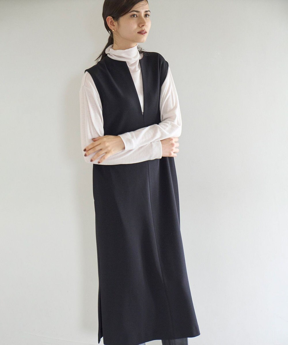 UNFILO ウールレーヨン タートル 