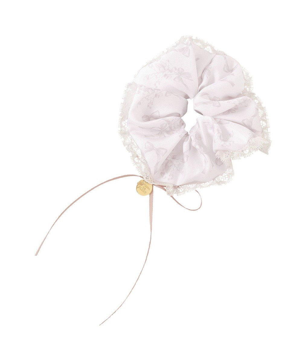 Maison de FLEUR すずらんプリントシュシュ 