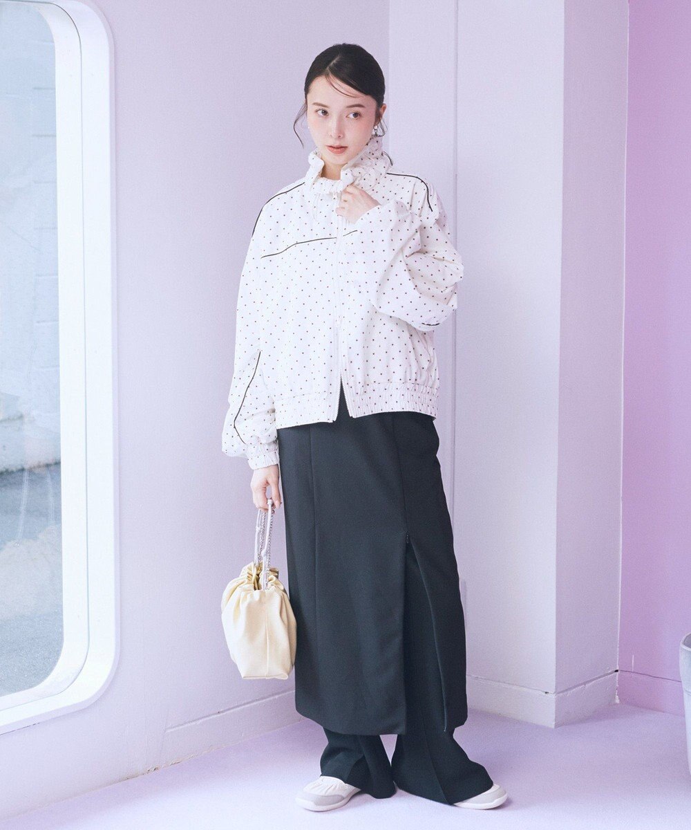 earth music&ecology パイピングブルゾン 