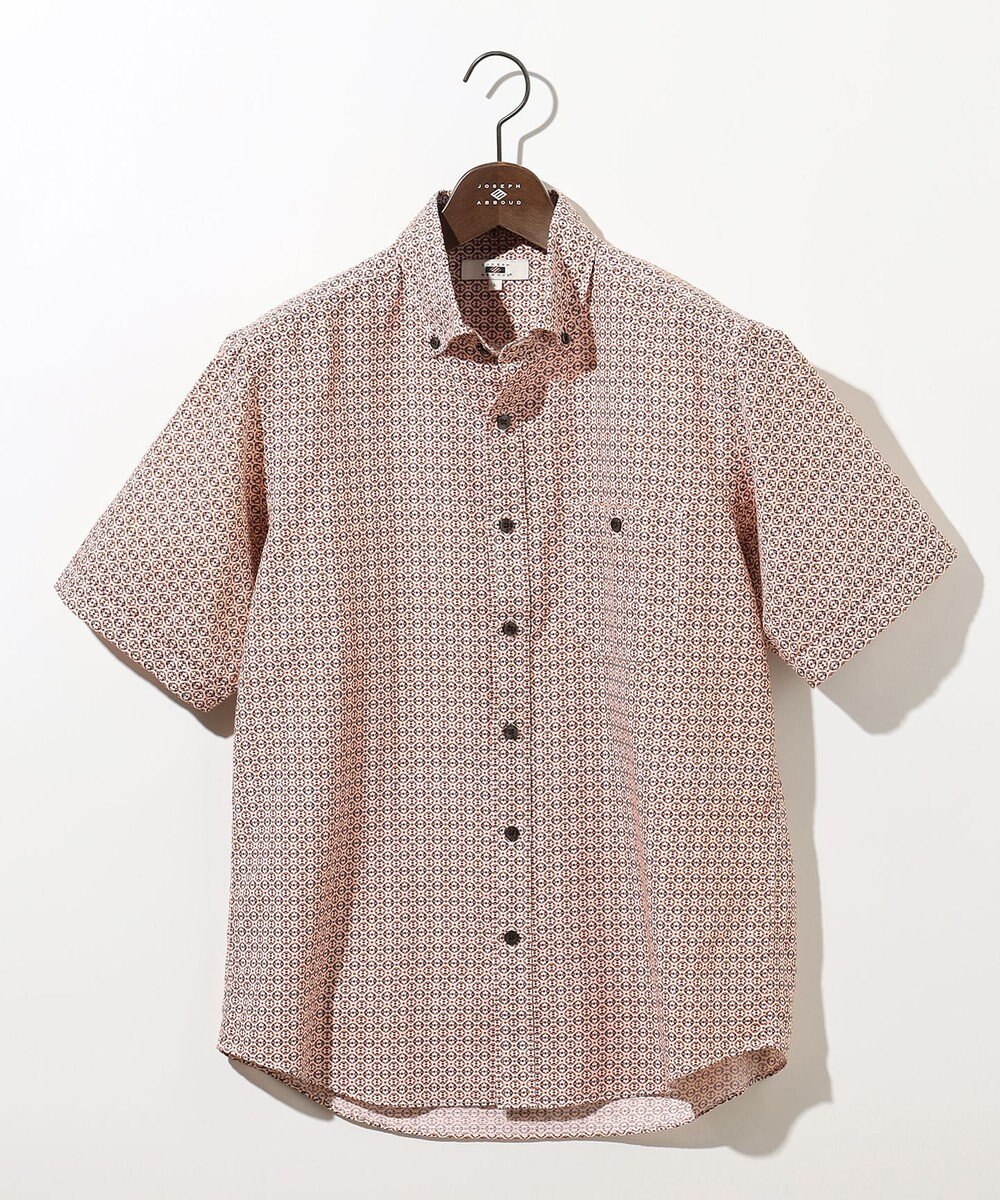 JOSEPH ABBOUD 【サスティナブル】ジオメットリックパターン シャツ 