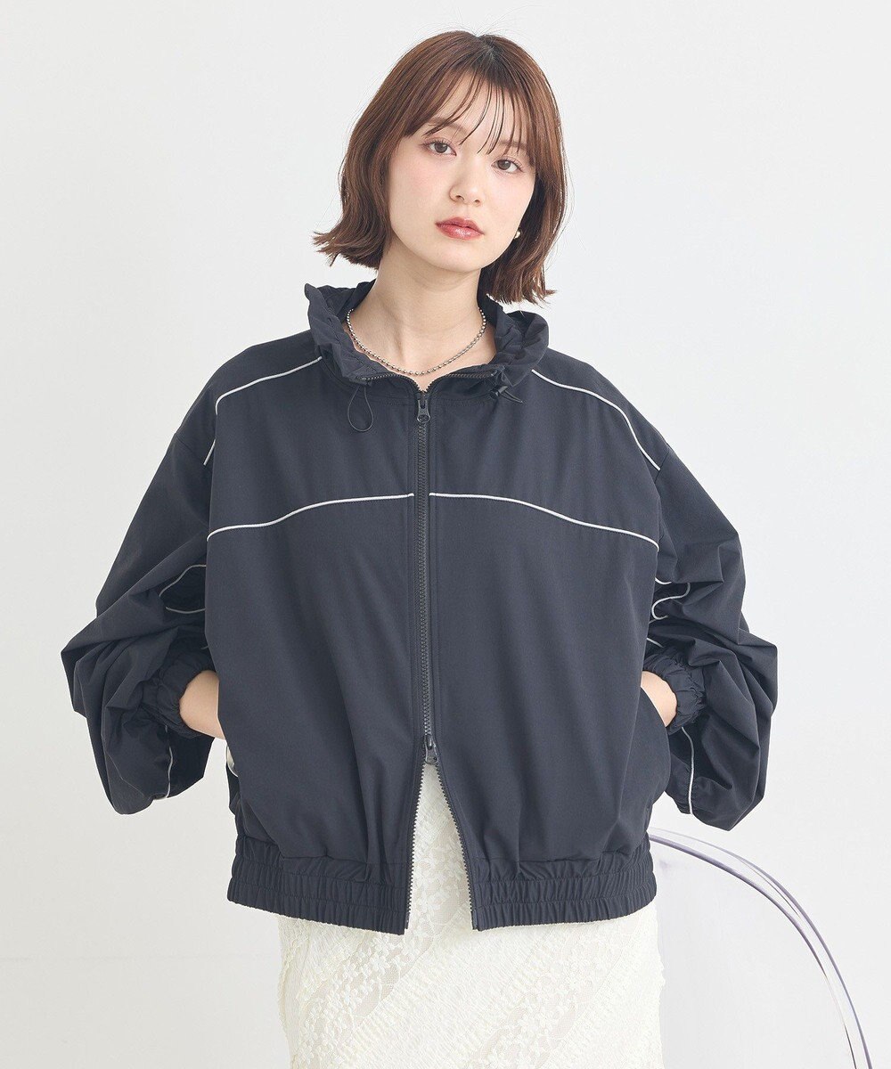 earth music&ecology パイピングブルゾン 