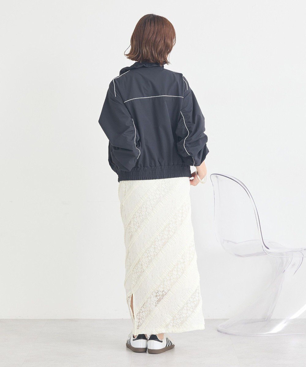 earth music&ecology パイピングブルゾン 