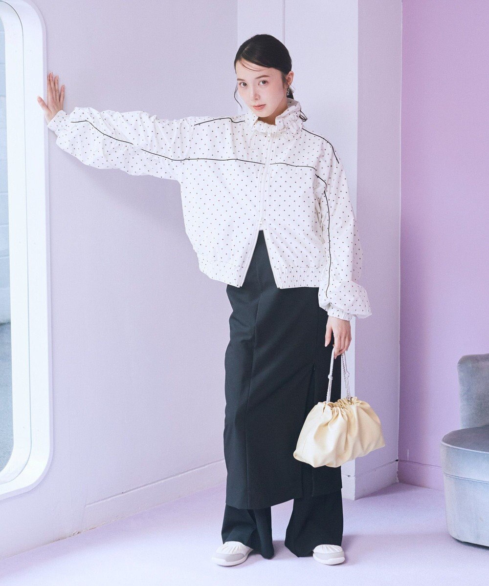 earth music&ecology パイピングブルゾン 