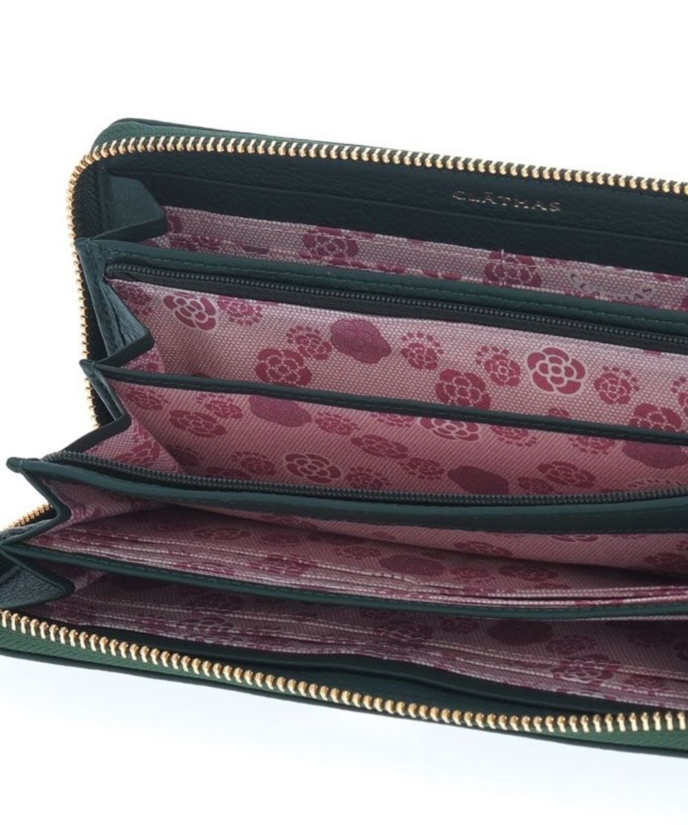 CLATHAS フリーズ ラウンド長財布 