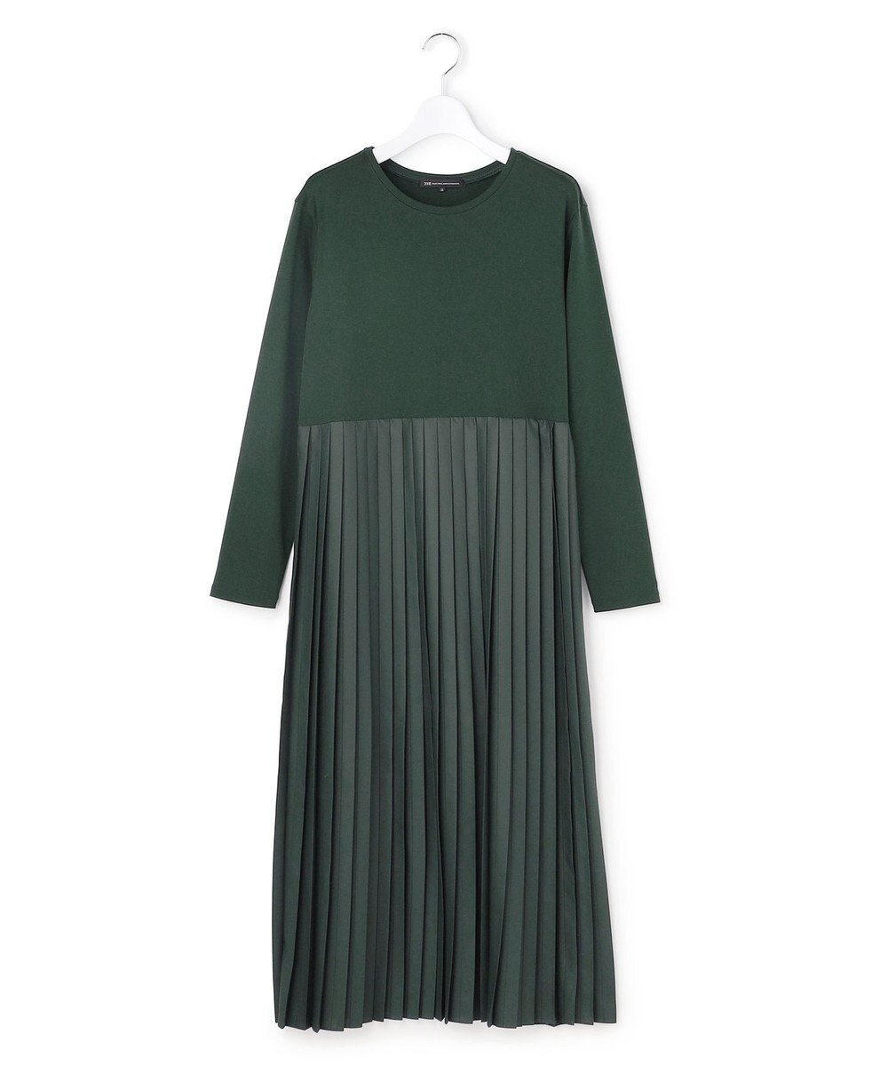 23区 L ニットセットアップ プリーツコンビ ワンピース 