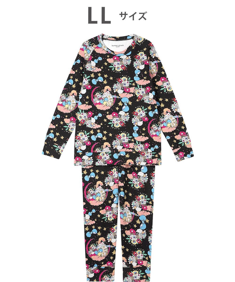 tsumori chisato SLEEP ツモリチサト パジャマ 綿100%(本体) あったか 長袖 長ズボン レディース UDW406 /ワコール 