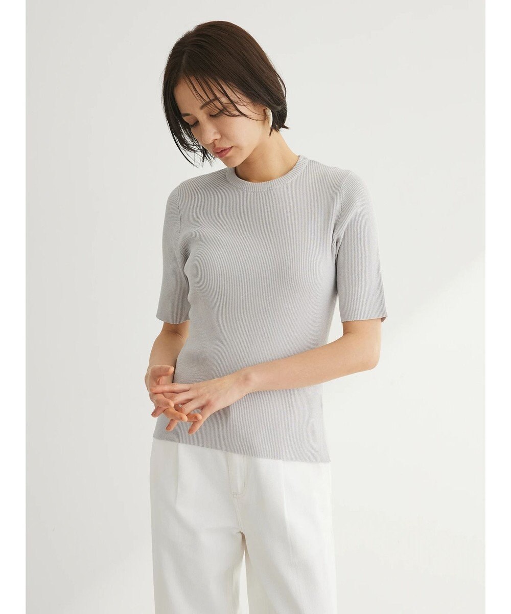 Green Parks 洗える　コンパクトニットプルオーバー 