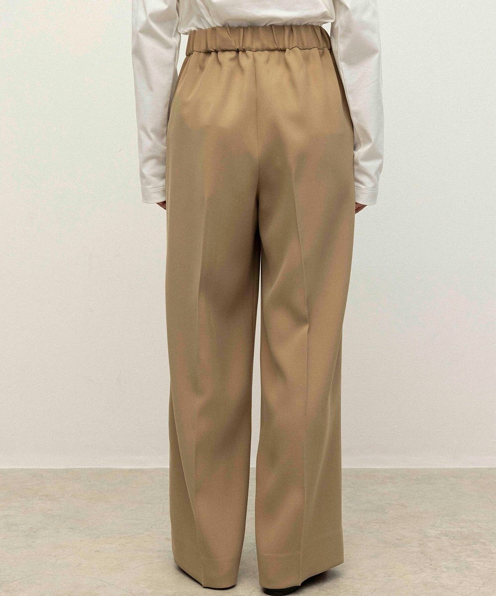 NAVE 【ReNAVE】ウォッシャブルツイル ワイドタックパンツ 