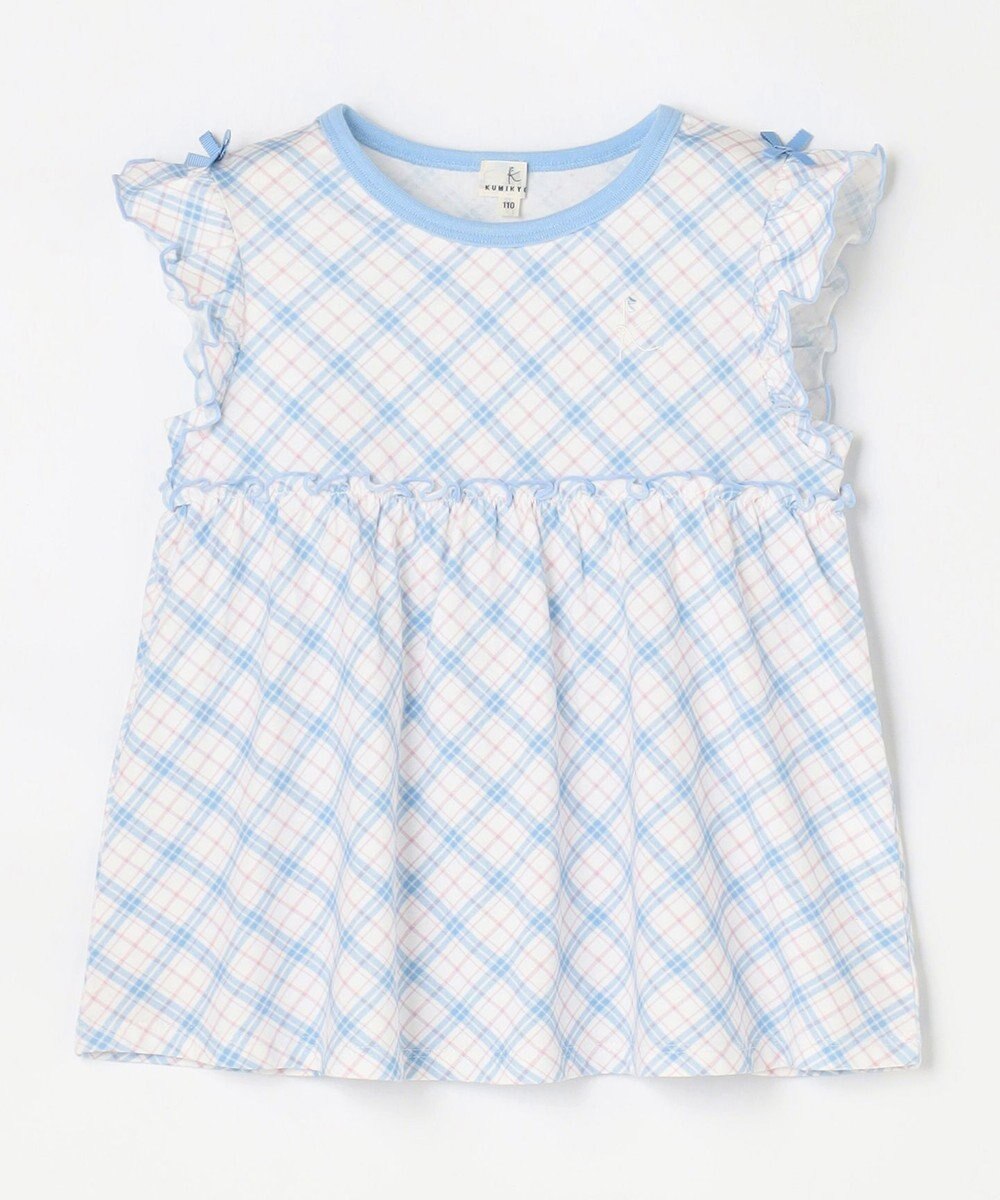 組曲 KIDS 【110-140㎝】 サマーチェックチュニック 