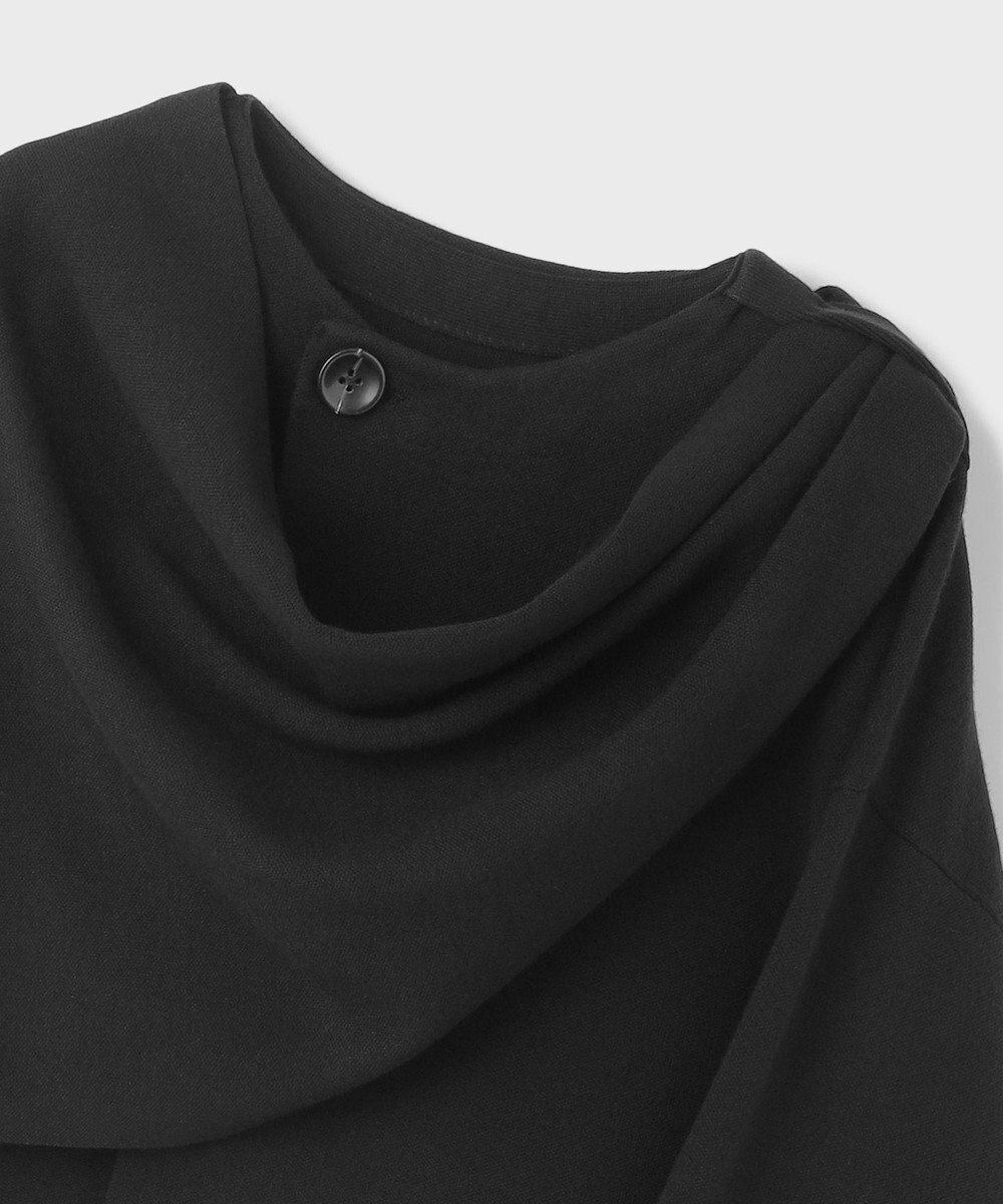 GRACE CONTINENTAL ケープショートニットトップ 