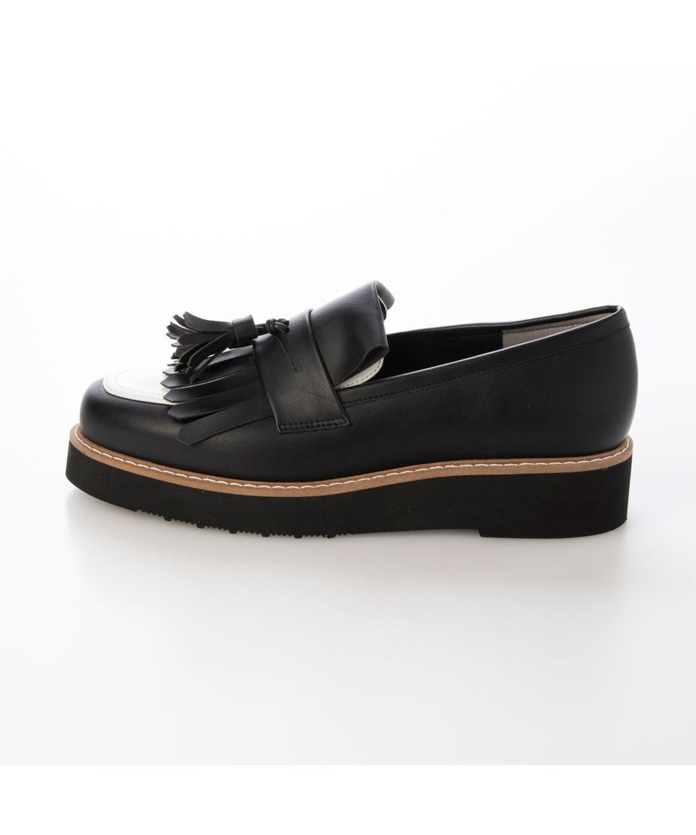 MODE ET JACOMO <carino>【レイン対応】【2WAY】厚底タッセルローファー 