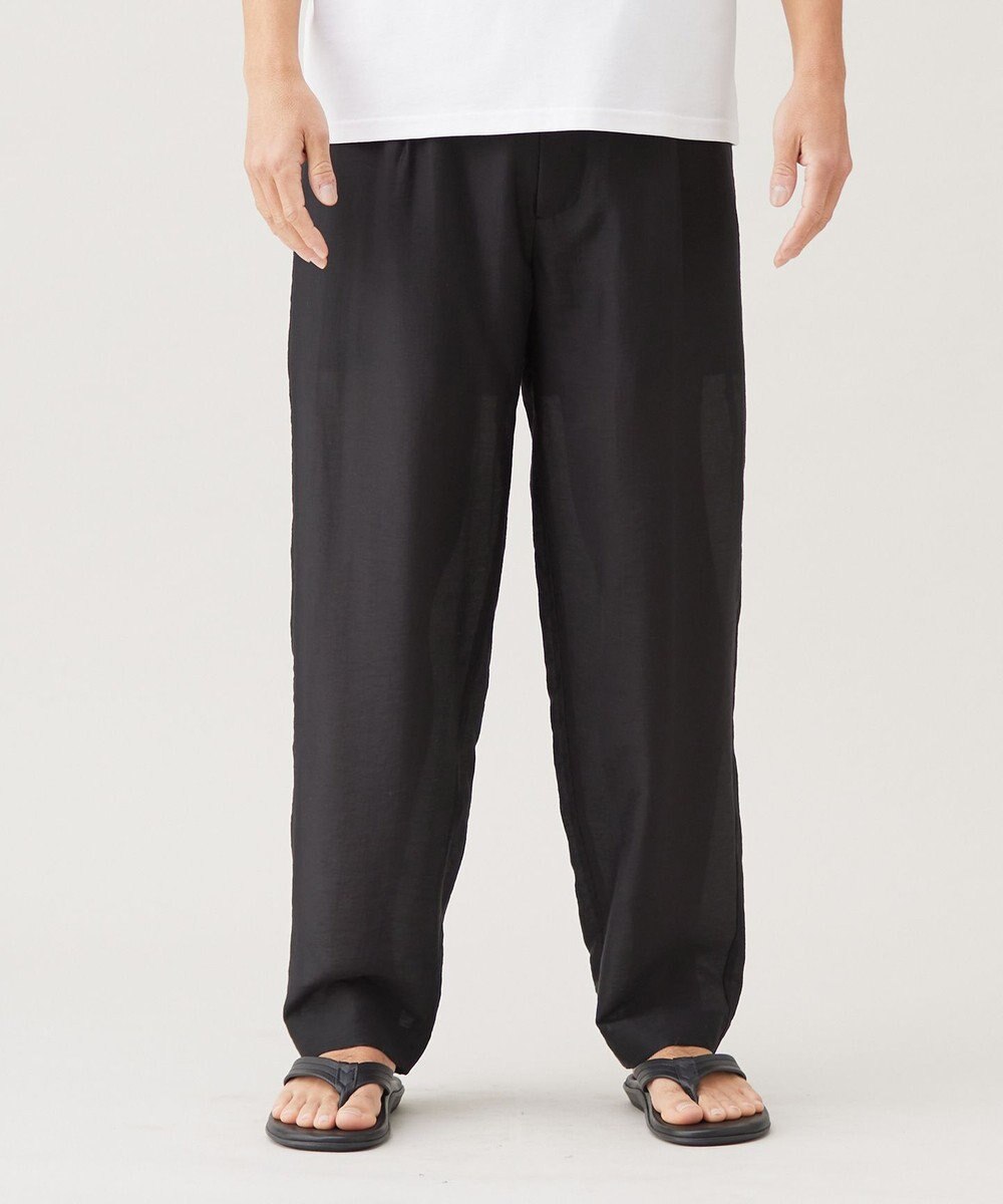 UNFILO MENS 【OCEANS web / YouTube 掲載】ライトウェイトシアー イージーテーパードパンツ 