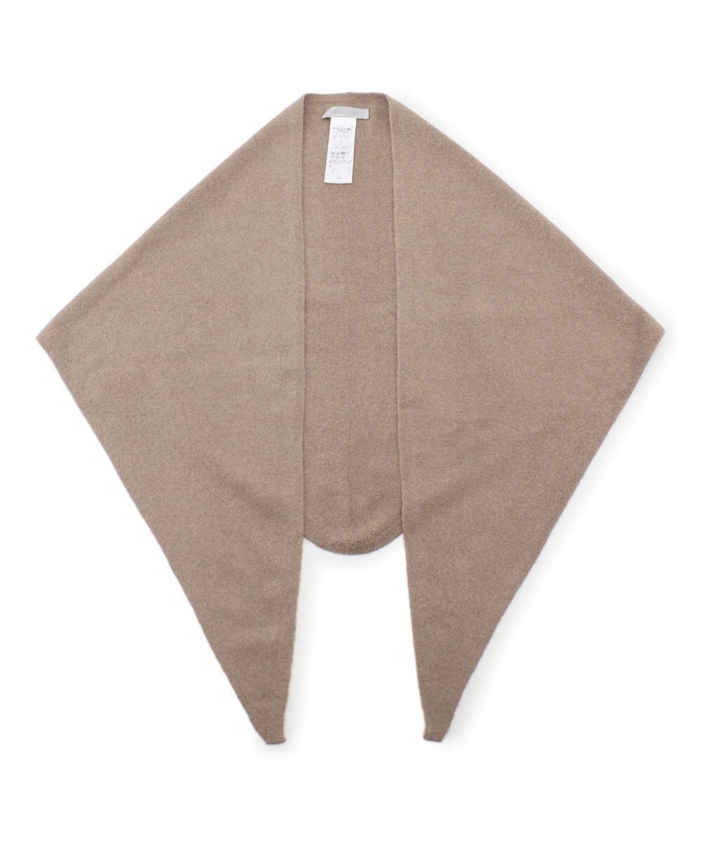UNFILO 【WEB/一部店舗限定】ふわふわニット 三角ストール 