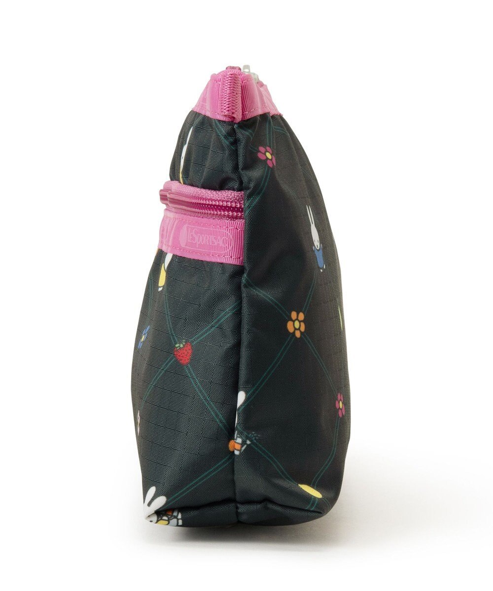 LeSportsac COSMETIC CLUTCH/ミッフィーオーチャードグリーン/ピンク 