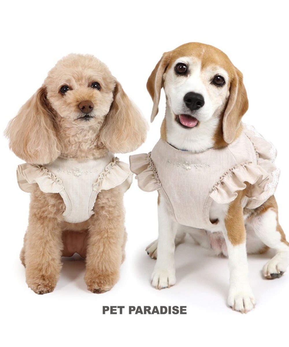 PET PARADISE ペットパラダイス ベストハーネス  《フリル》  4S 3S 超小型犬 小型犬 