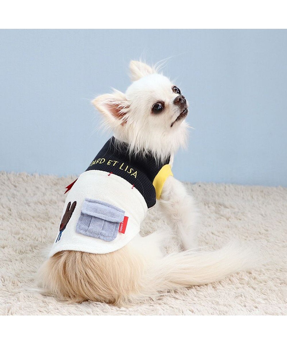PET PARADISE リサとガスパール サーモキープ 切替 Tシャツ 小型犬 