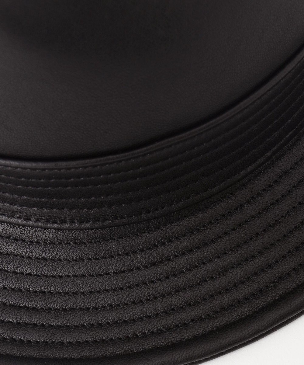 JOSEPH ABBOUD ベジーオイルブラシレザー ハット 