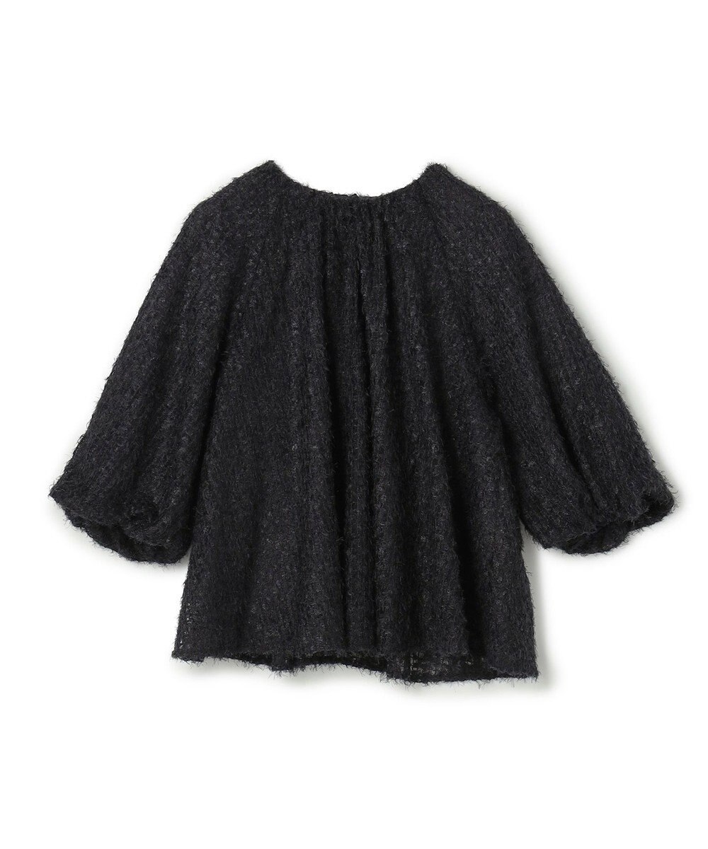 UNFILO エアリーヤーン ギャザーブラウス 