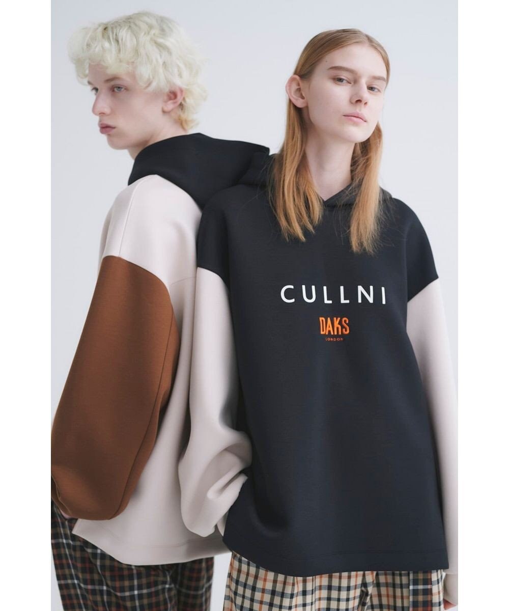 DAKS CULLNI for DAKS ロゴプルオーバーフーディ 