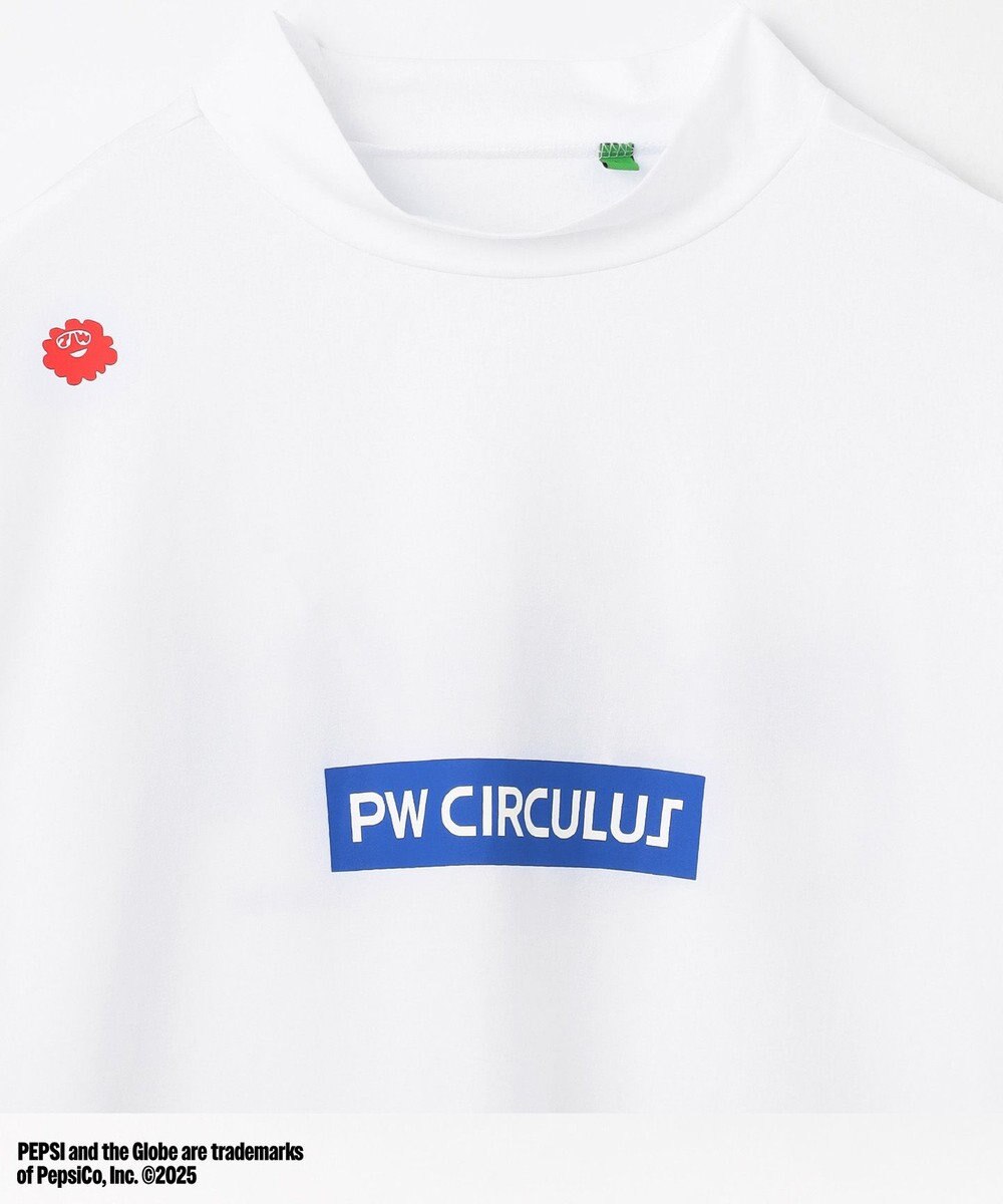 PW CIRCULUS 〈Pepsiコラボ〉【UNISEX】Pepsi GOLF Graphic モックネックT 
