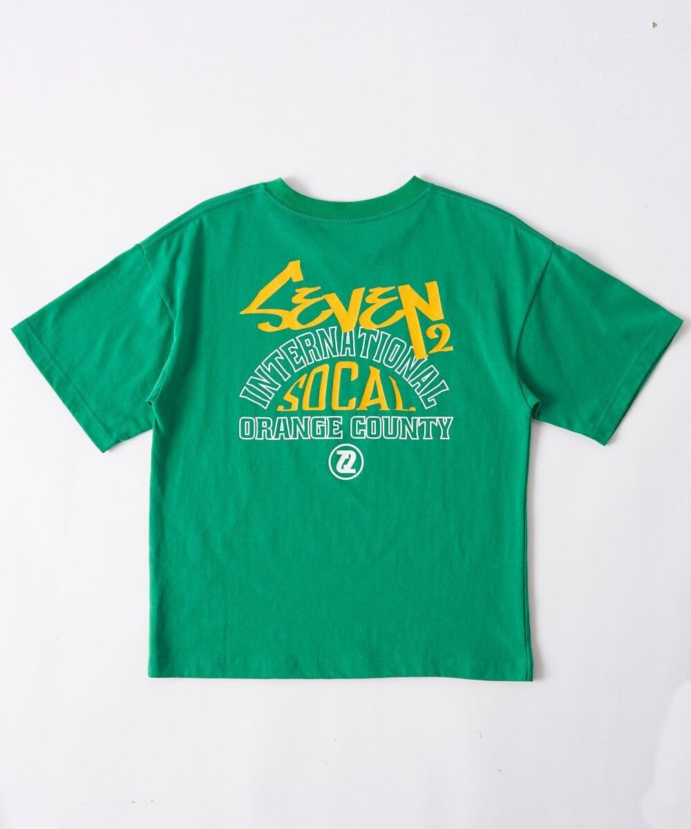 OP／FILA 【SEVEN2】カレッジロゴプリントTシャツ 