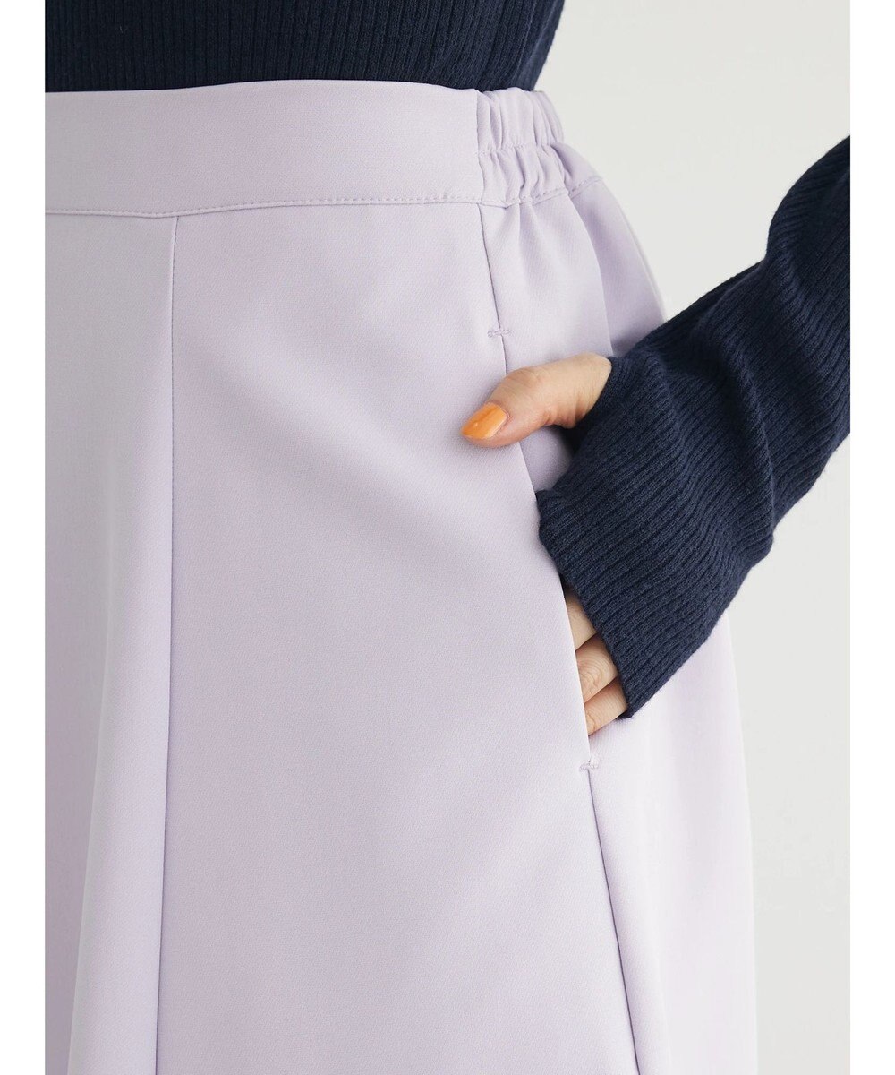 Green Parks 〈選べるきれシル〉フレアロング丈スカート 