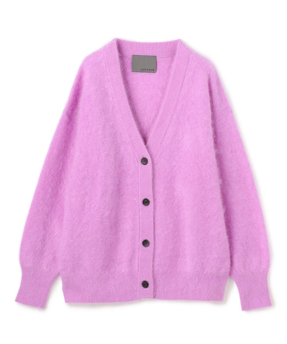 uncrave カシミヤファーニット カーディガン 