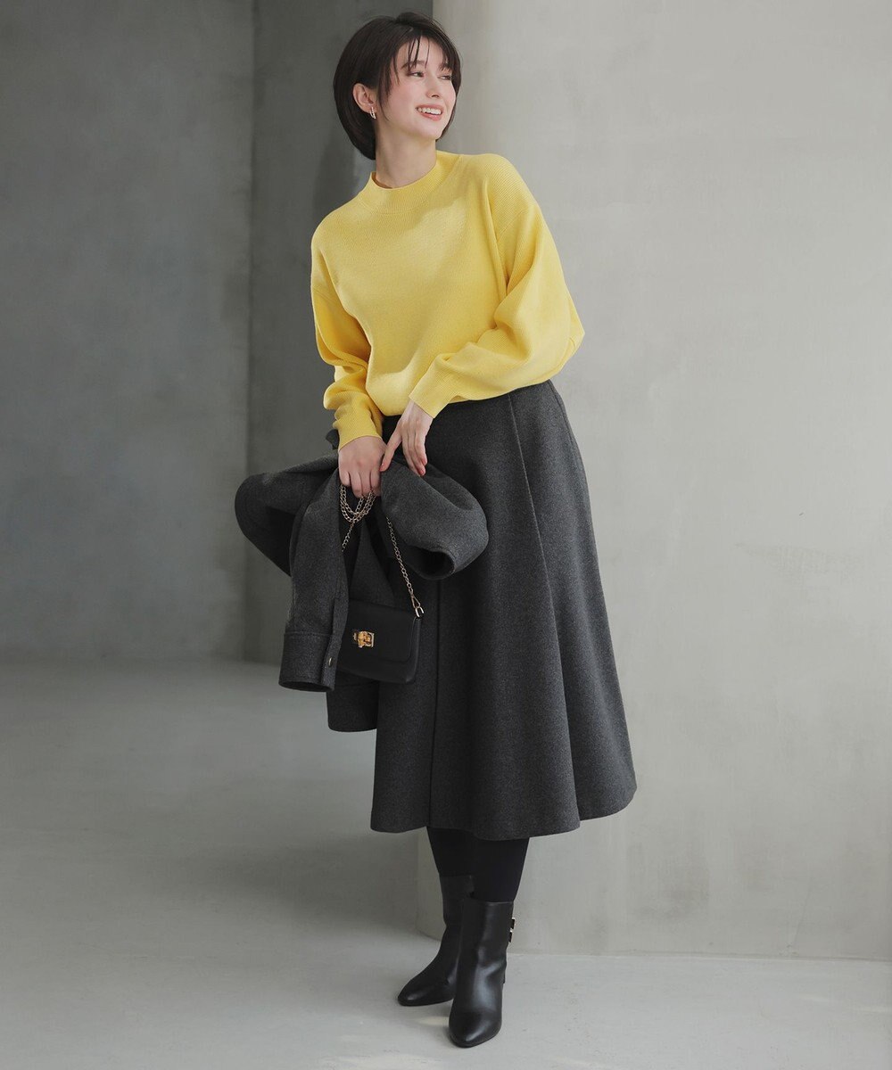 ANY SIS S ラインポイント ニット 