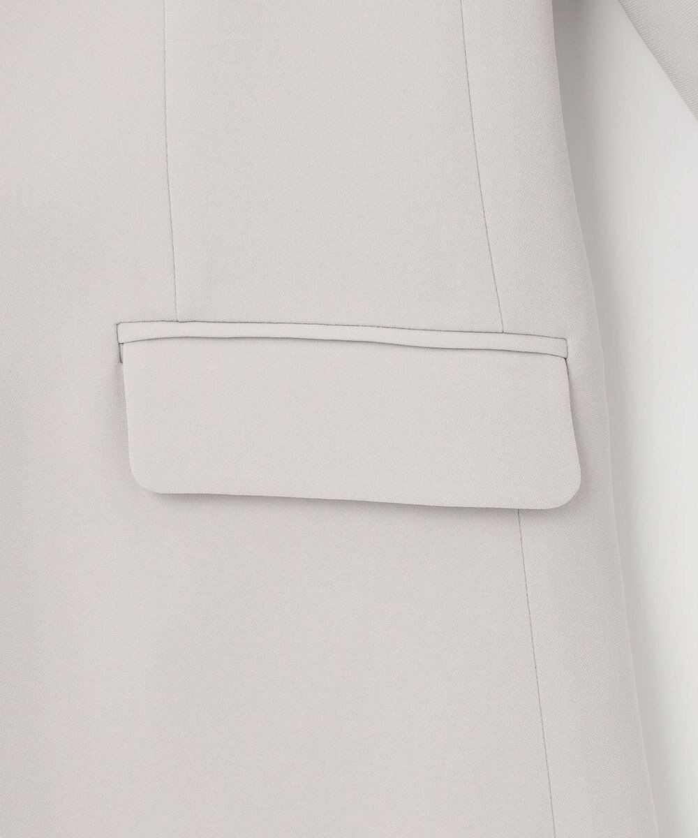 自由区 L 【セットアップ対応・洗える】トリアセダブルクロステーラード ジャケット 