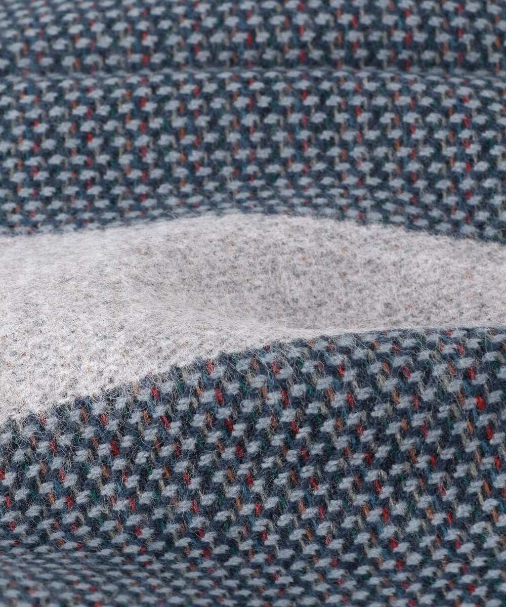 JOSEPH ABBOUD 【フランス製】ランダムボーダー ストール 