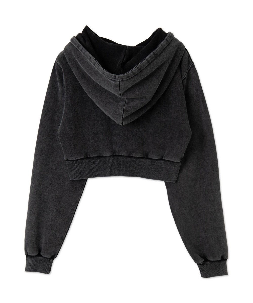 WEGO ロゴアシッドウォッシュパーカー 