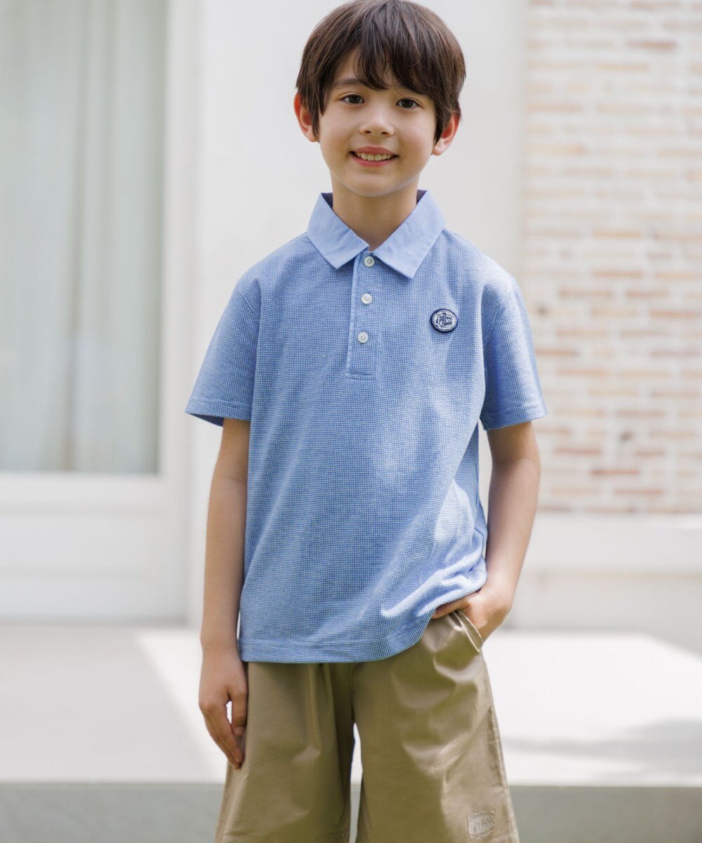 J.PRESS KIDS 【100-130cm】カノコ ライク 半袖ポロシャツ 