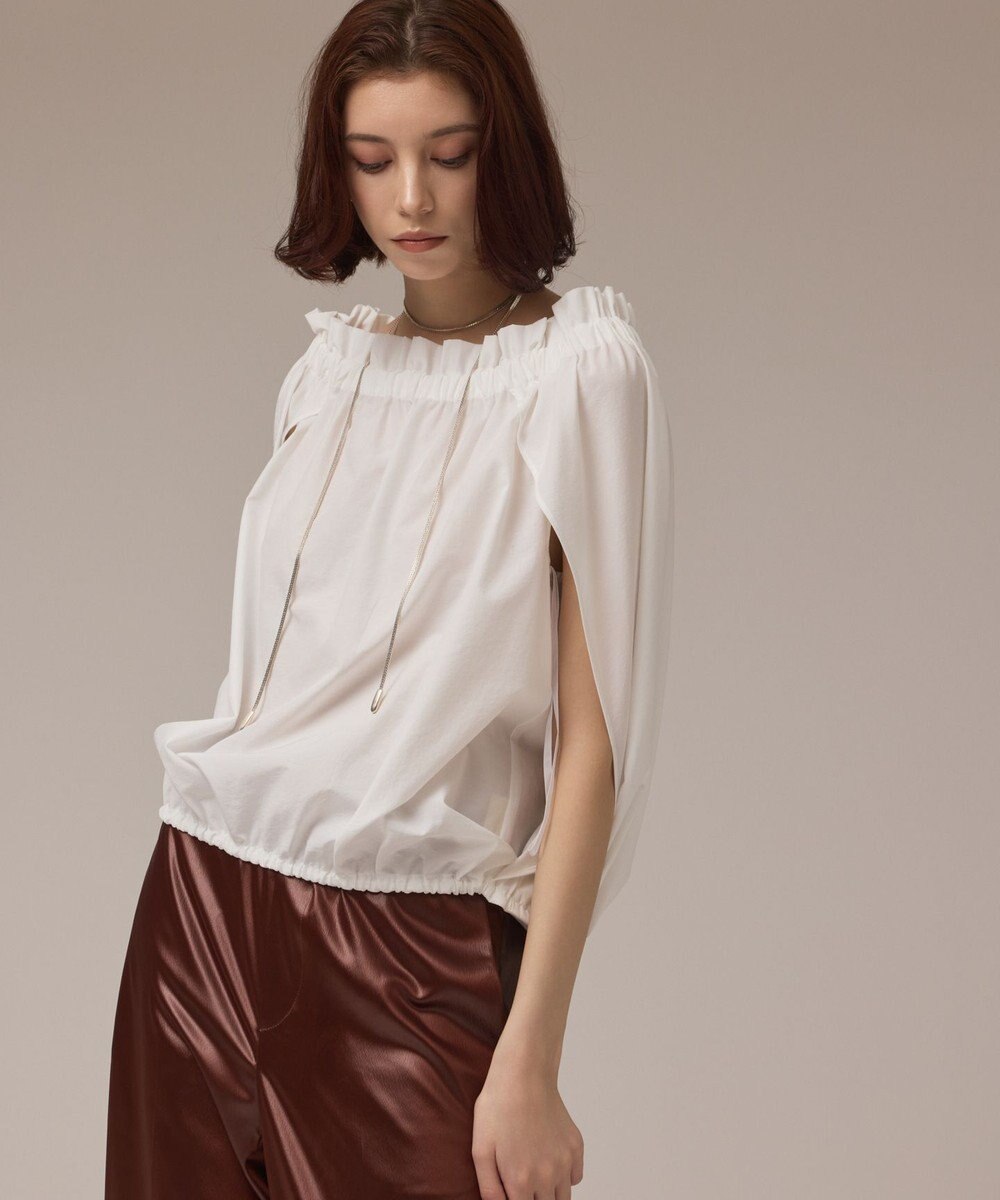 GRACE CONTINENTAL ケープ風2WAYトップ 