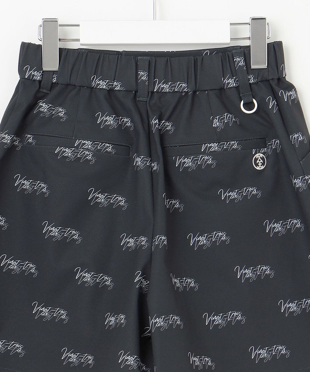 23区GOLF 着用動画あり【辻梨恵プロ着用】ロゴプリントショートパンツ 